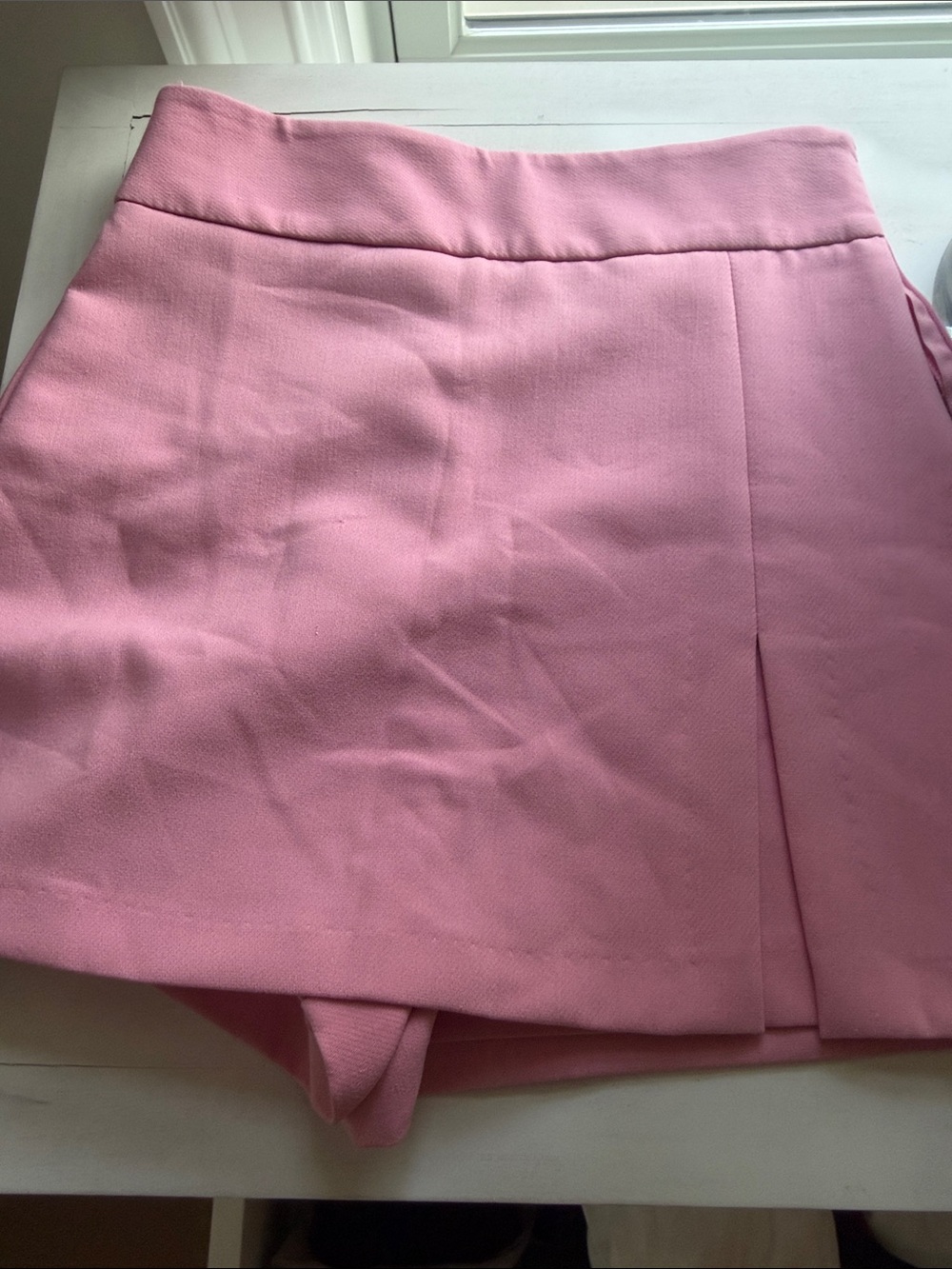 Zara Pink Mini Skort - Soft Bubblegum Pink